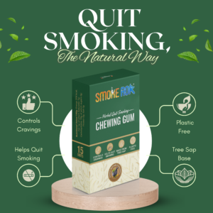 smokerok quit smoking chewing gum
