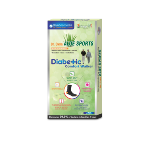 dr. oxyn aloe sports diabetic comfort walker socks