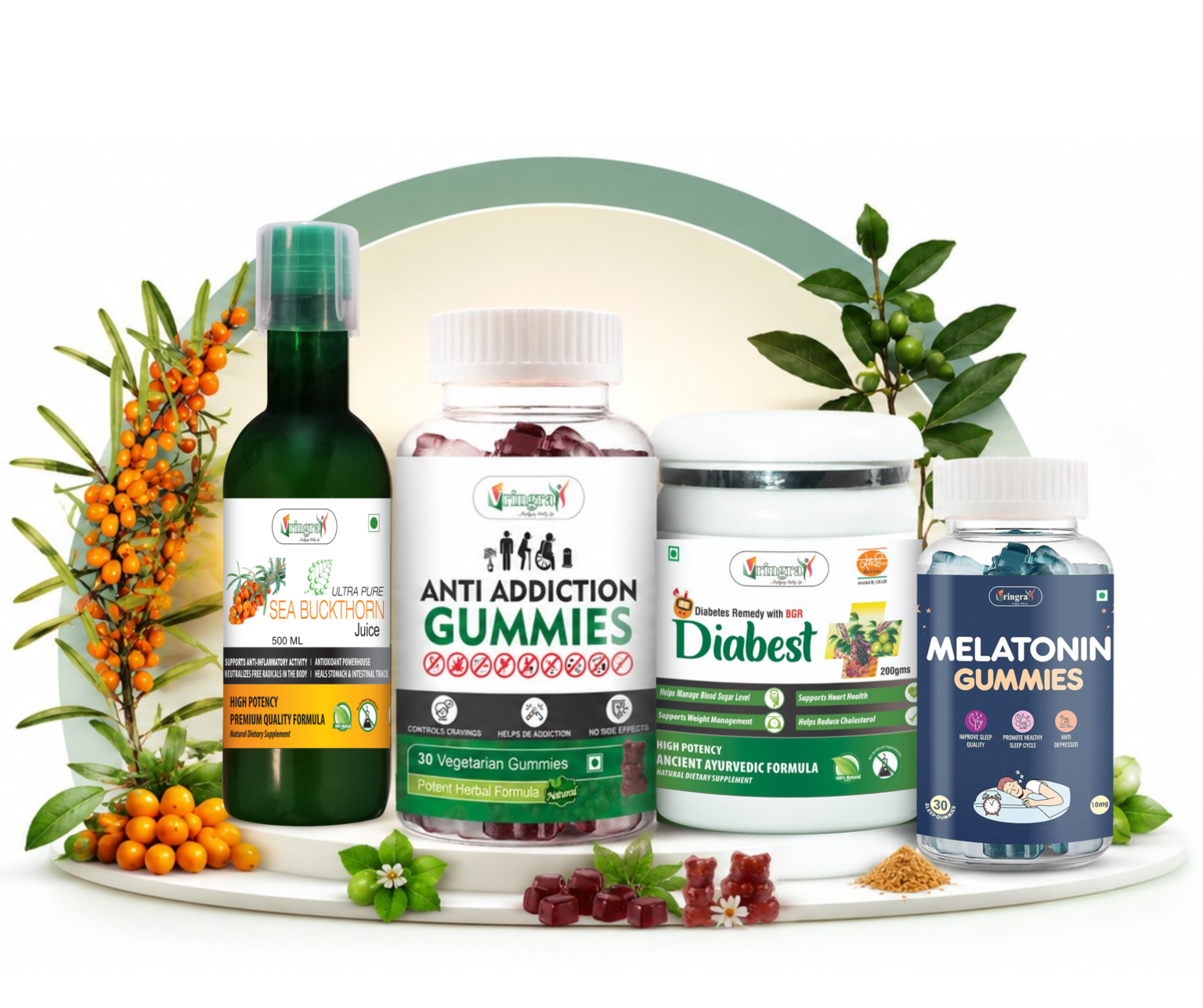 Vringra - Simplifying Healthy Life green natural skincare new product facebook post