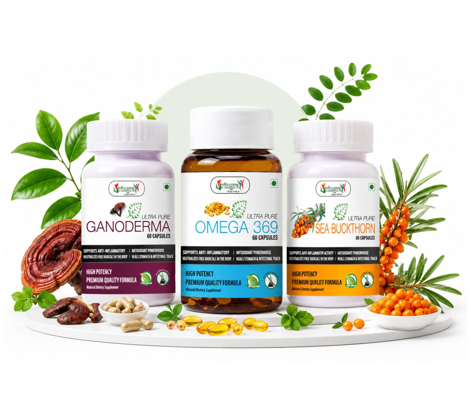 Ayurvedic Health & Wellness Products in India green natural skincare new product facebook post