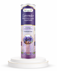 Lavender Bamboo Less Agarbatti